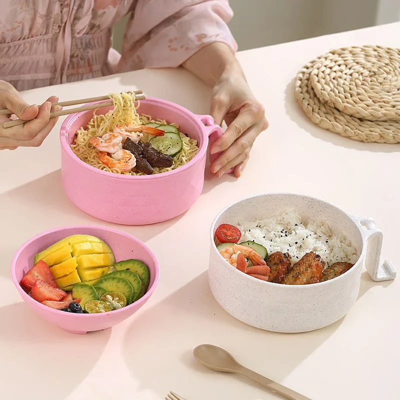 ๐ Microwave Ramen Cooker Bowl Set โ Cook, Drain & Enjoy Noodles in Minutes
