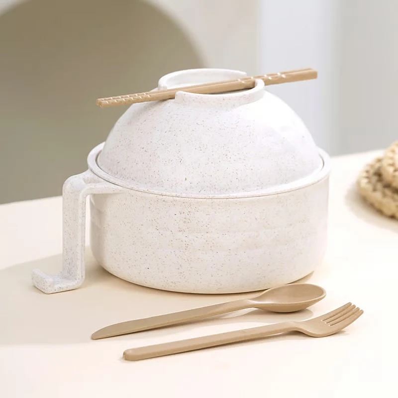 ๐ Microwave Ramen Cooker Bowl Set โ Cook, Drain & Enjoy Noodles in Minutes